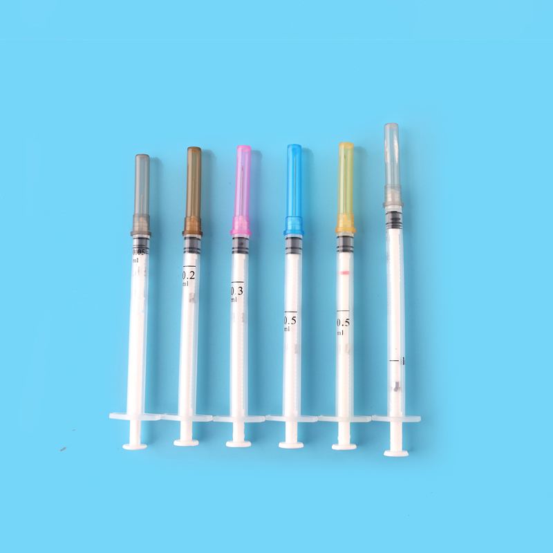 Syringe fèin-chiorramach 0.5-1ml