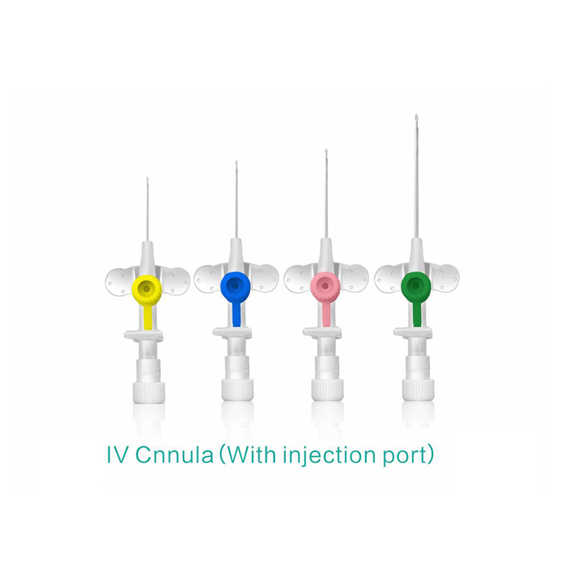 Cannula IV con porta di iniezione