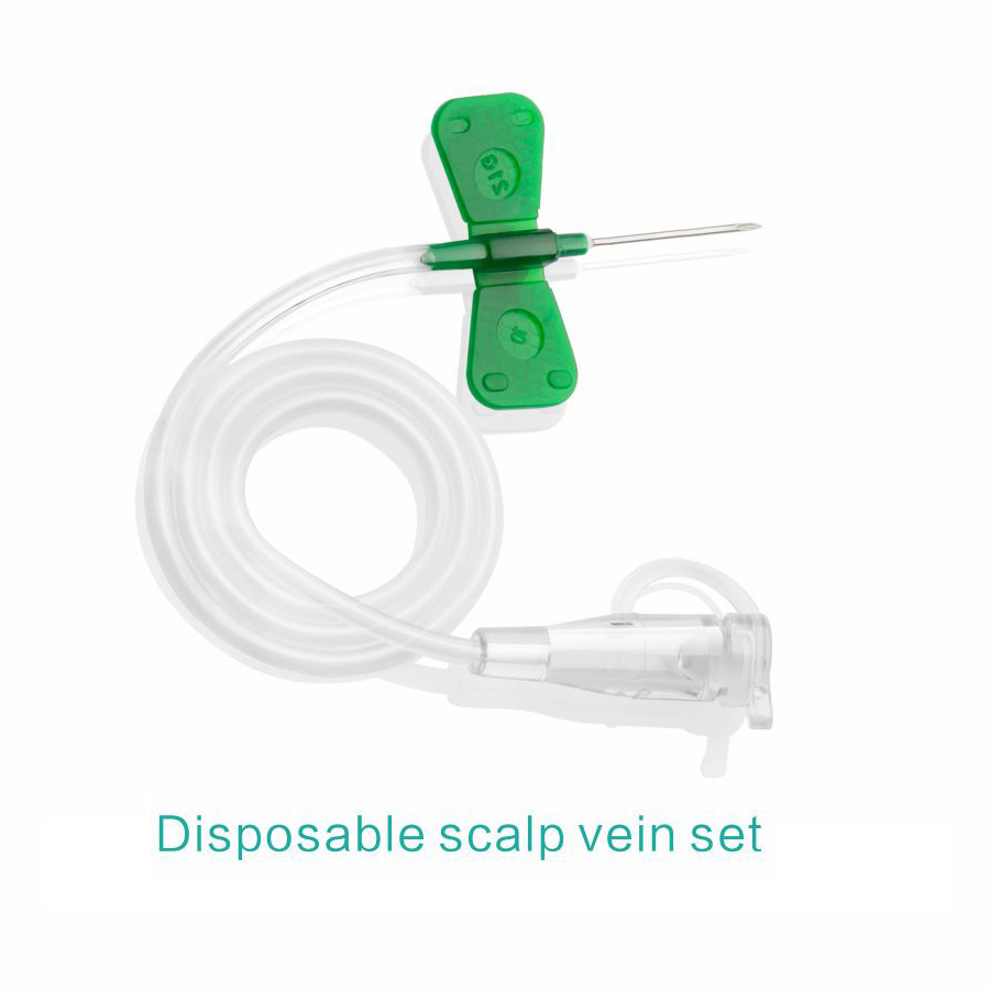 set di vena di u scalp à usage unique-1