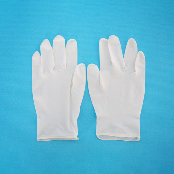 latexové vyšetřovací rukavice