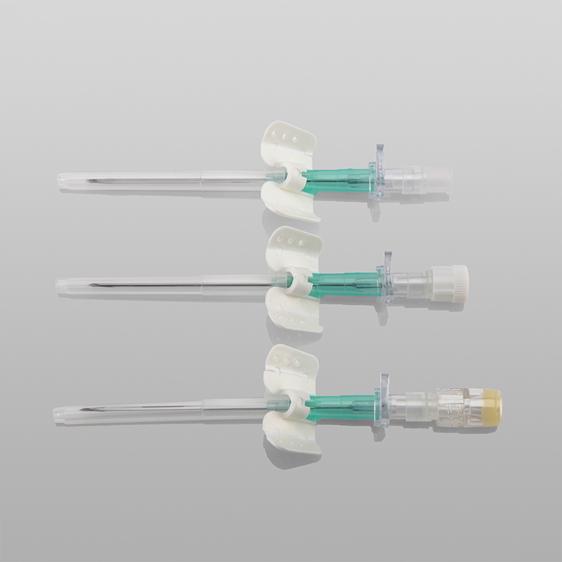 IV Cannula with Movable Wings