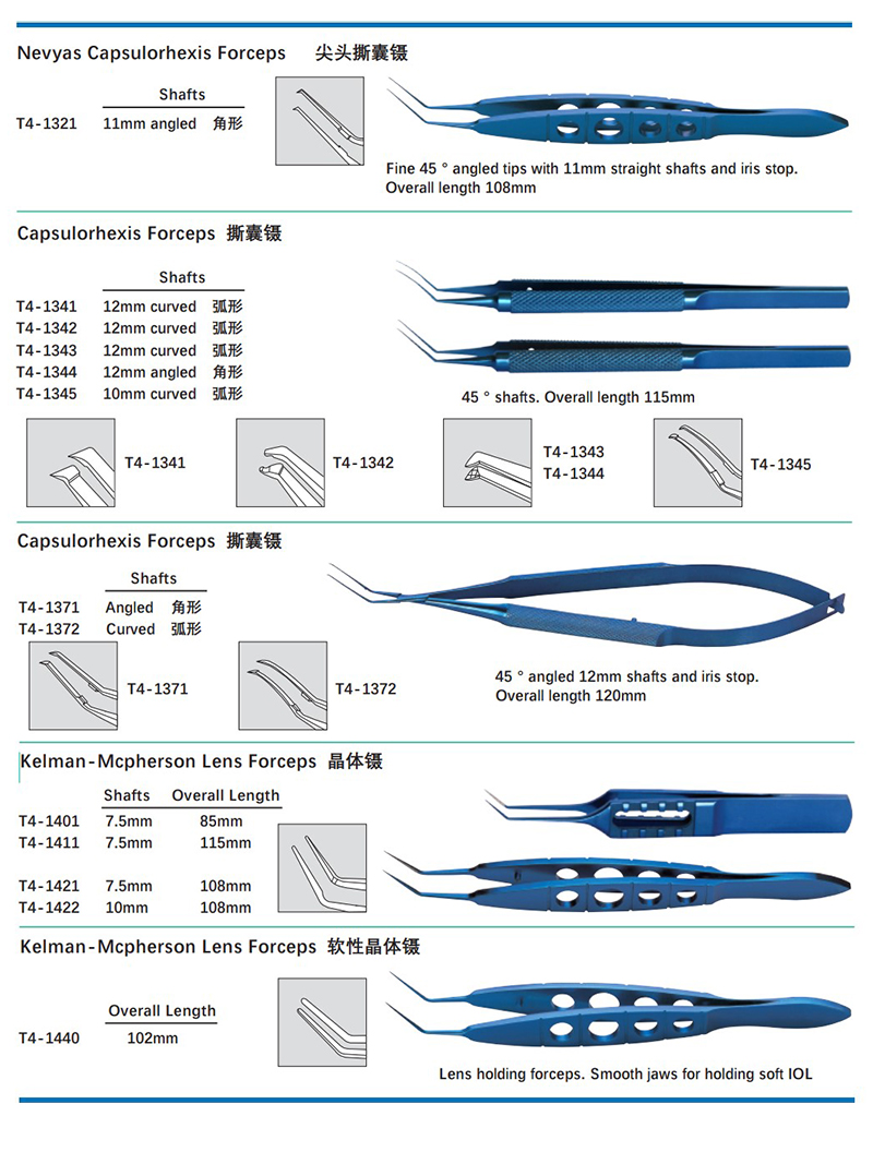 thumbnail interactive-video image 1 of Akahoshi Phaco Prechopper Forceps - 120mm Ophthalmic Eye Surgical Instrument 1 of 5