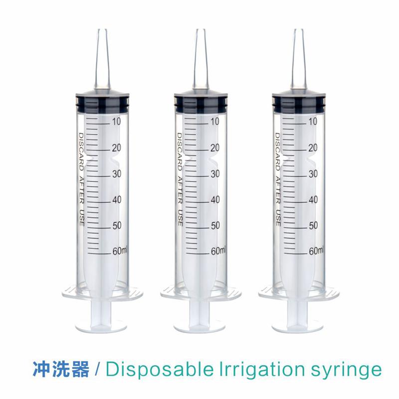 Best Ce ISO 50ml-200ml Disposable Irrigation Syringe with Catheter