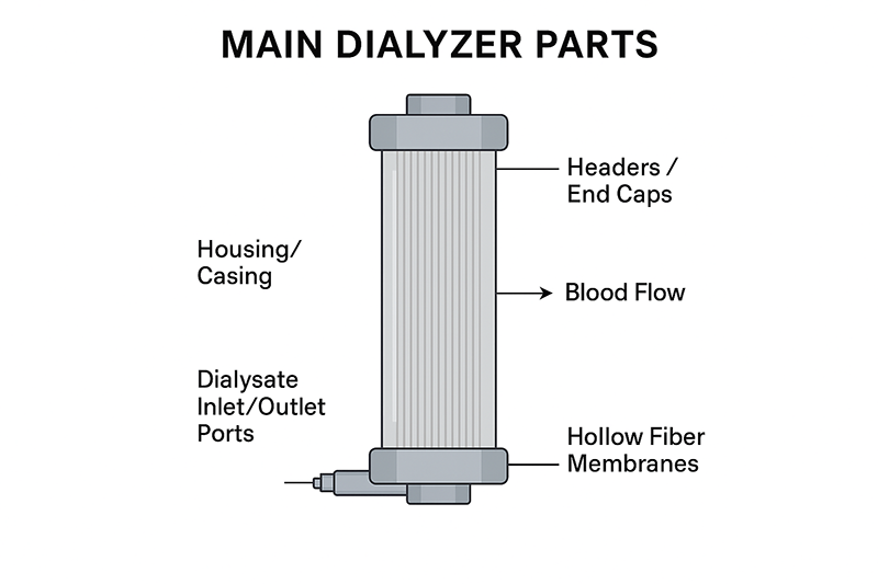 main dialyzer parts